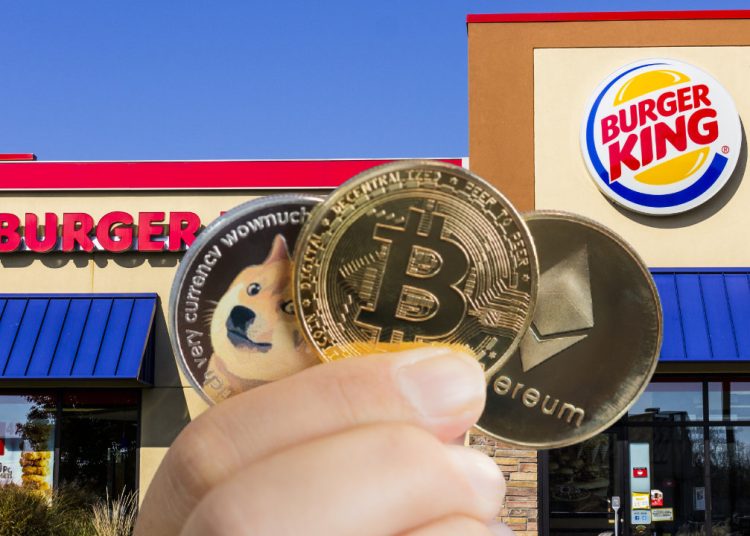 Burger King ще раздаде близо $ 2,5 милиона в крипто на клиентите си в САЩ